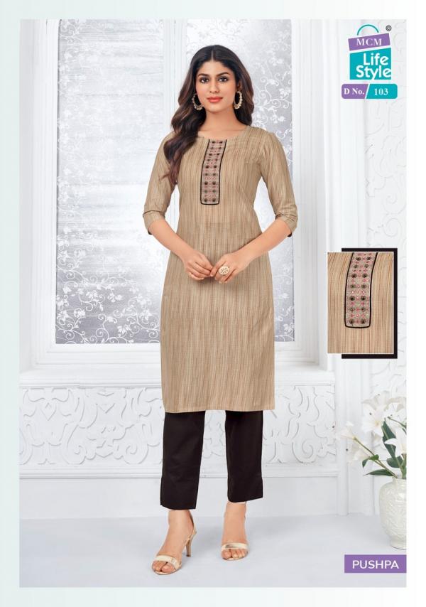 MCM Pushpa Mix – Straight Kurtis